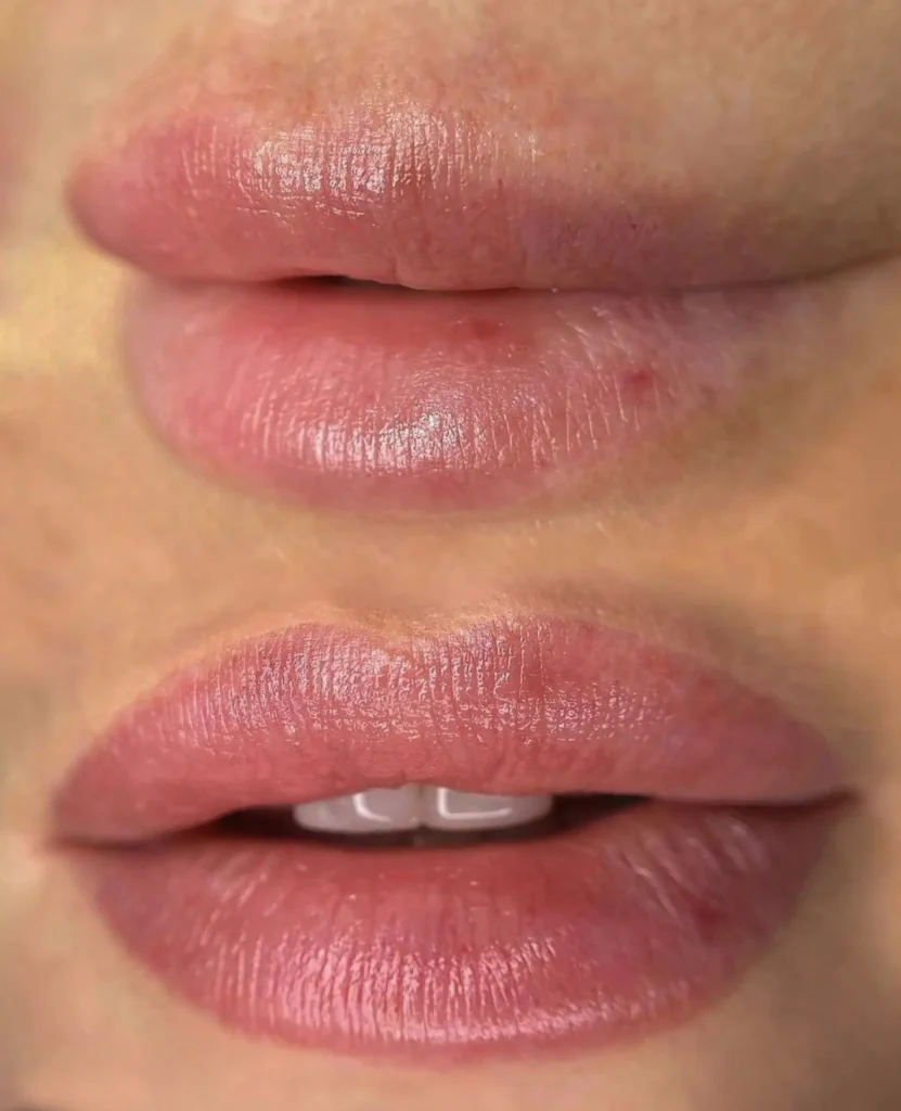 lip tattoo healing